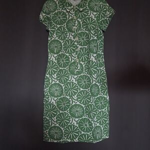 Boden Mod Floral/Lime Shirtdress 6L